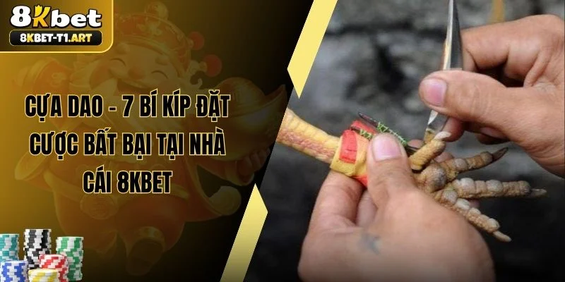 Cựa Dao - 7 Bí Kíp Đặt Cược Bất Bại Tại Nhà Cái 8KBET